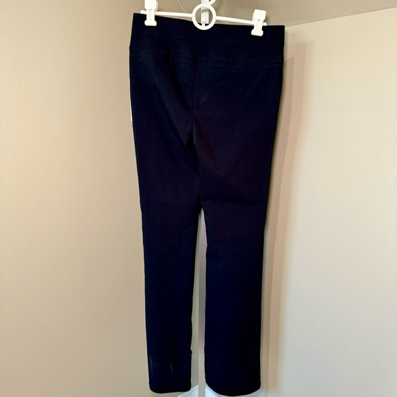 Urban Outfitters Black Y2K Stretchy Flare Pants Silver Hardware Details Size S - Picture 3 of 7
